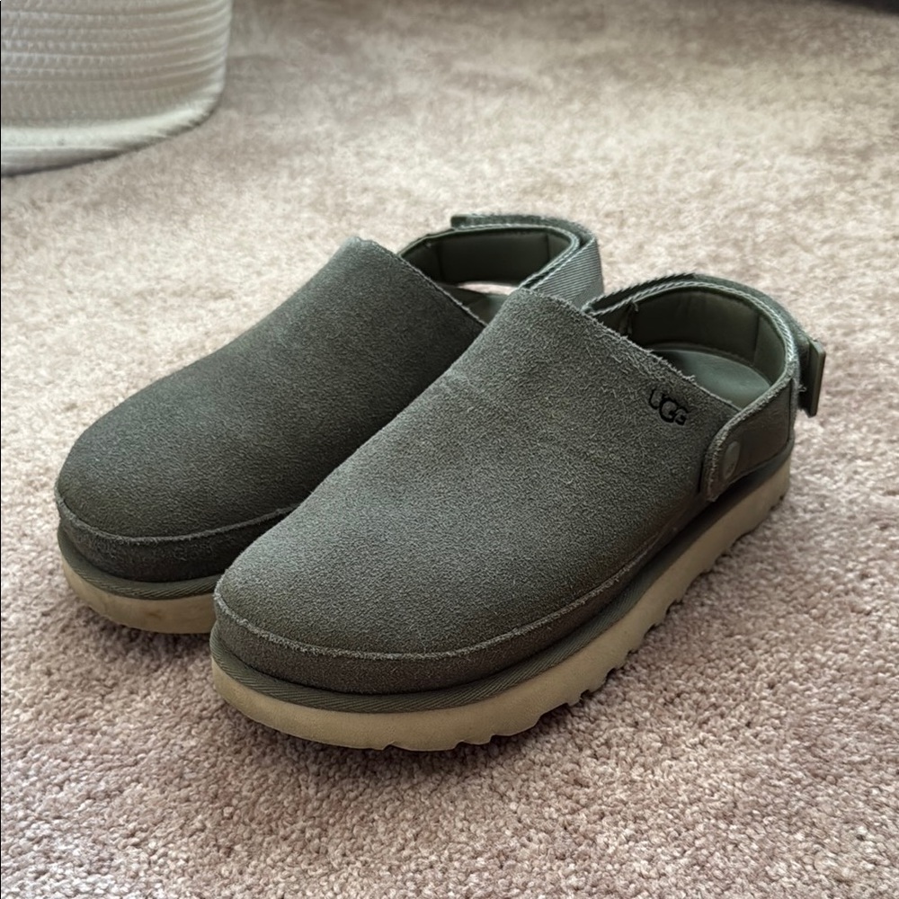 Ugg Goldenstar Suede Clogs